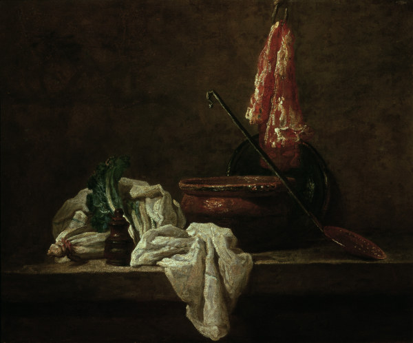 Stll Life à Jean-Baptiste Siméon Chardin