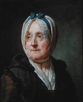 Portrait of Madame Chardin (1707-91) 1775