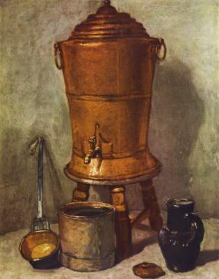 Le réservoir d'eau à Jean-Baptiste Siméon Chardin