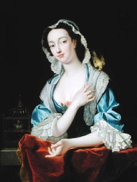 Portrait of Peg Woffington (1718-60)