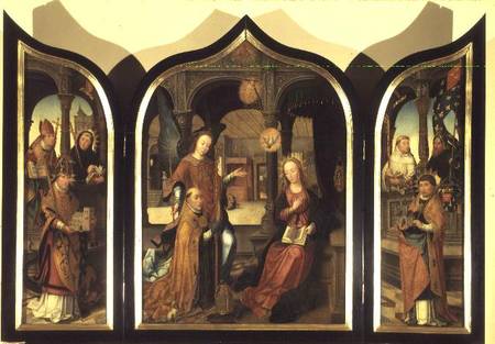 The Annunciation (triptych) à Jean Bellegambe