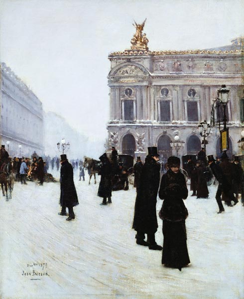 Outside the Opera, Paris à Jean Beraud