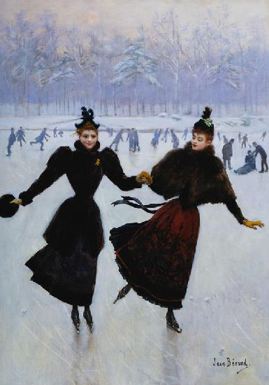 Patineuses sur Glace