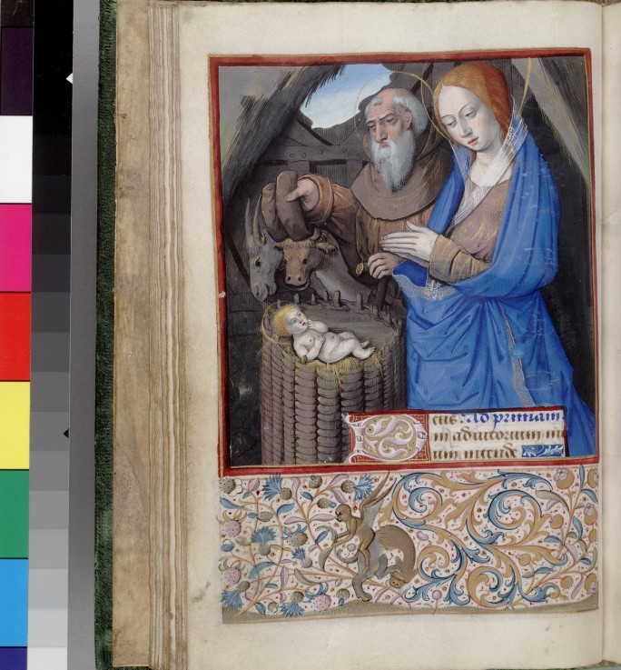 Nativity (Book of Hours) à Jean Bourdichon