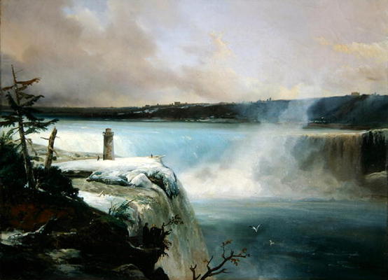 Niagara Falls, c.1837-40 (oil on canvas) à Jean Charles Joseph Remond