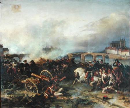 Battle of Montereau à Jean Charles Langlois