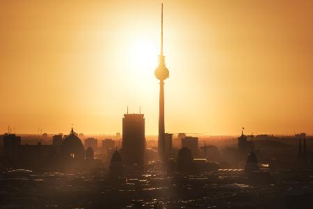 Berlin - Skyline Sunrise