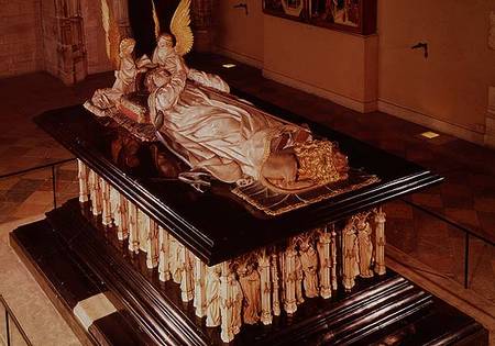 The tomb of Philip the Bold, Duke of Burgundy (1342-1404) à Jean  de Marville