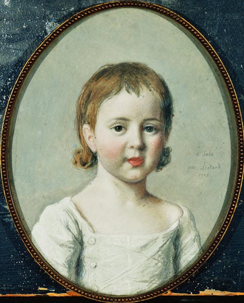 Büstenporträt von Matthew Robinson Boulton im Alter von 3 Jahren à Jean-Étienne Liotard