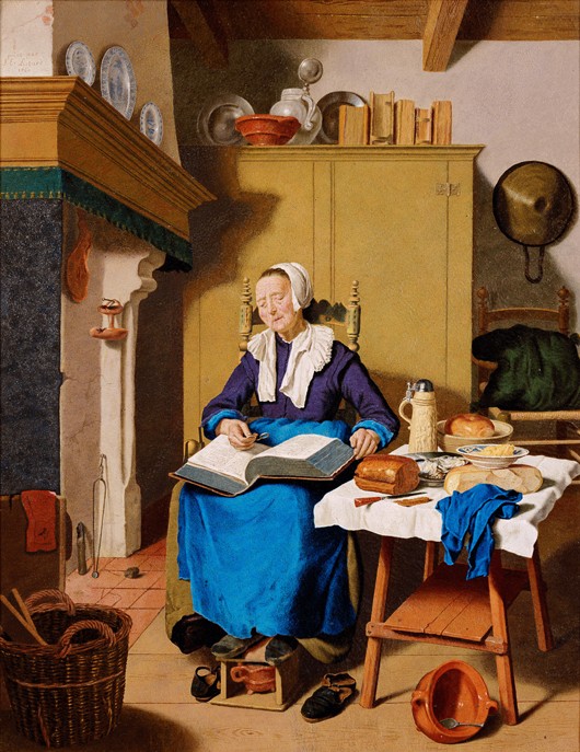 Old Woman à Jean-Étienne Liotard