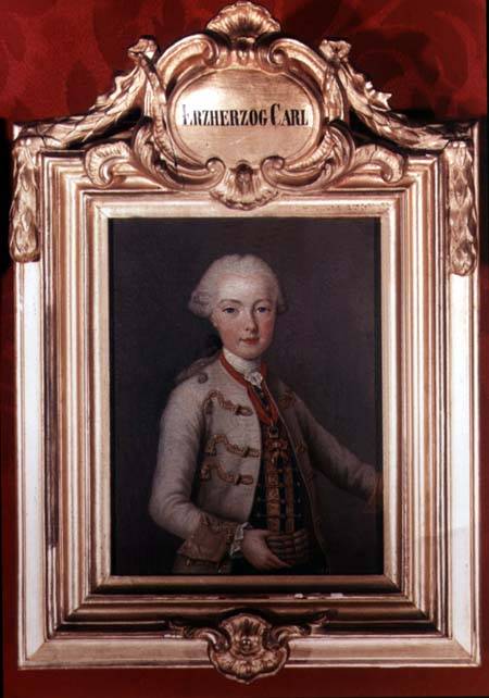 Archduke Karl Joseph (1745-61) son of Emperor Francis I (1708-65) and Empress Maria Theresa of Austr à Jean-Étienne Liotard