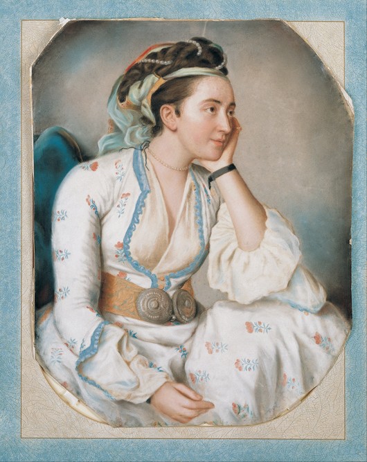 Woman in Turkish Dress à Jean-Étienne Liotard