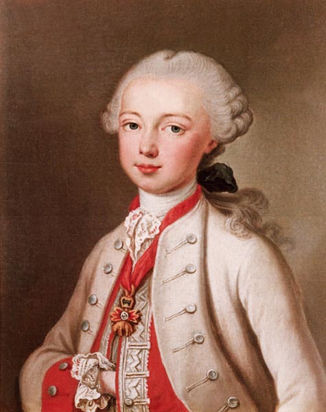 Leopold II (1747-92) Holy Roman Emperor and Grand-duke of Tuscany à Jean-Étienne Liotard
