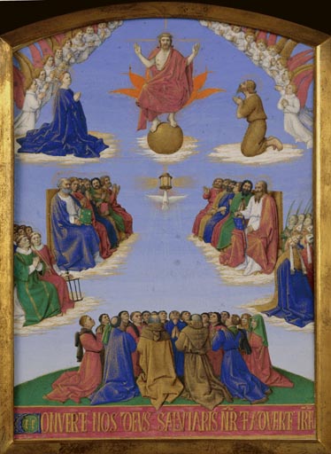 Die Anbetung des Heiligen Geistes à Jean Fouquet