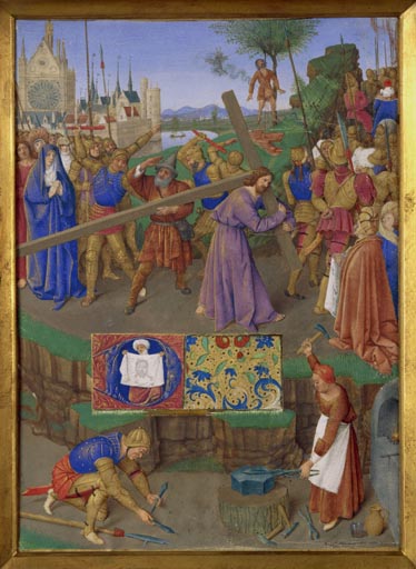 Die Kreuztragung Christi à Jean Fouquet