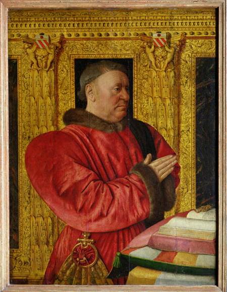Portrait of Chancellor Guillaume Jouvenel des Ursins (d.1472) à Jean Fouquet