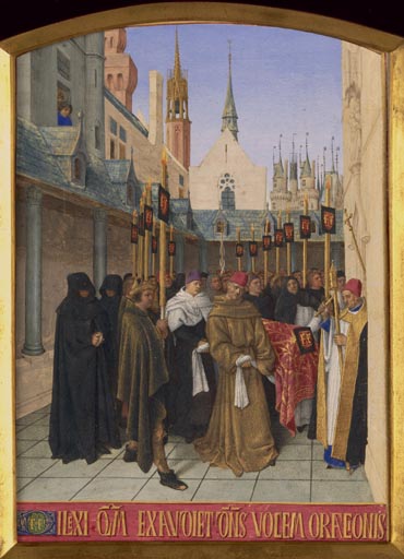 Un enterrement à Jean Fouquet
