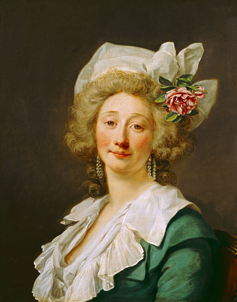 Portrait of a lady à Jean François Colson