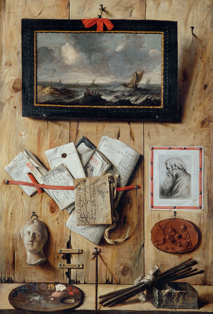 Corner of the Artist's Studio à Jean-Francois de Le Motte