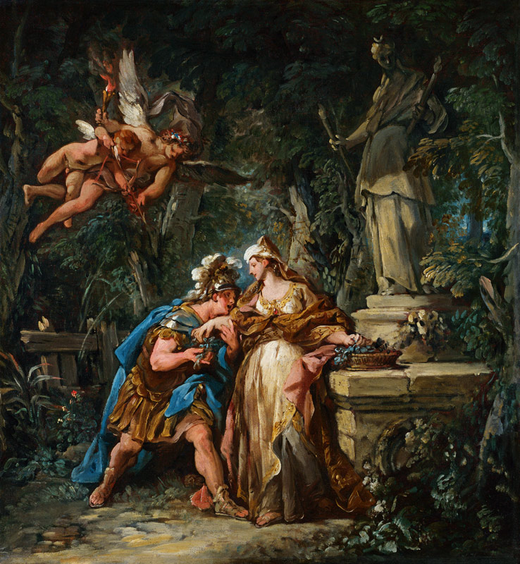 Jason Swearing Eternal Affection to Medea à Jean François de Troy