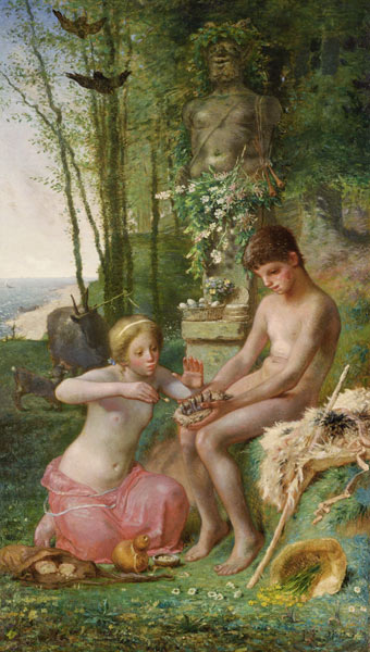 Spring (Daphnis and Chloë) à Jean-François Millet