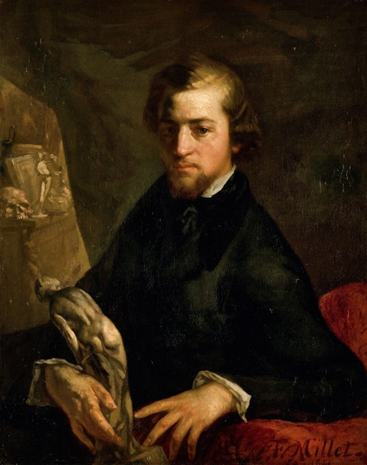Portrait of Charles-André Langevin à Jean-François Millet