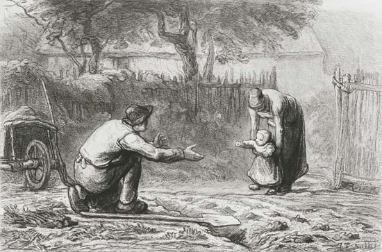 The First Steps à Jean-François Millet