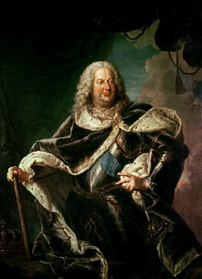 Stanislas Lesczinski (1677-1766) King of Poland à Jean Girardet