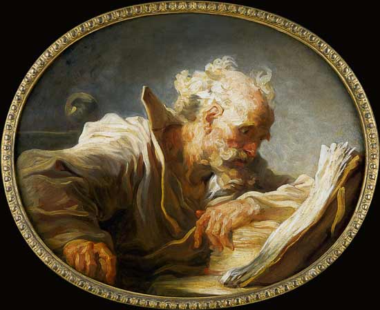A Philosopher à Jean Honoré Fragonard