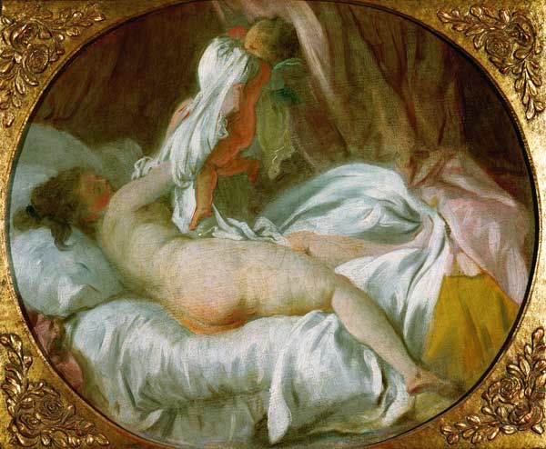 The Chemise Removed or The Lady Undressing à Jean Honoré Fragonard