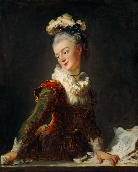 Marie-Madeleine Guimard (1743-1816) à Jean Honoré Fragonard