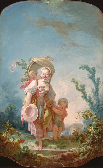 The Shepherdess, 1748-52 à Jean Honoré Fragonard