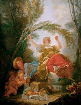 Jean-Honor?Š Fragonard, The Swing 