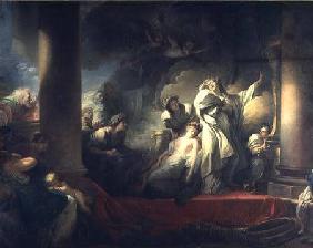 High Priest Coresus Sacrificing Himself to Save Callirhoe