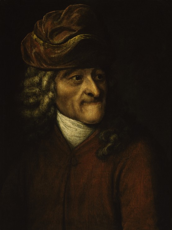 Portrait of the writer, essayist and philosopher Francois Marie Arouet de Voltaire (1694-1778) à Jean Huber