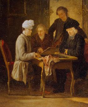 Voltaire at a Chess Table