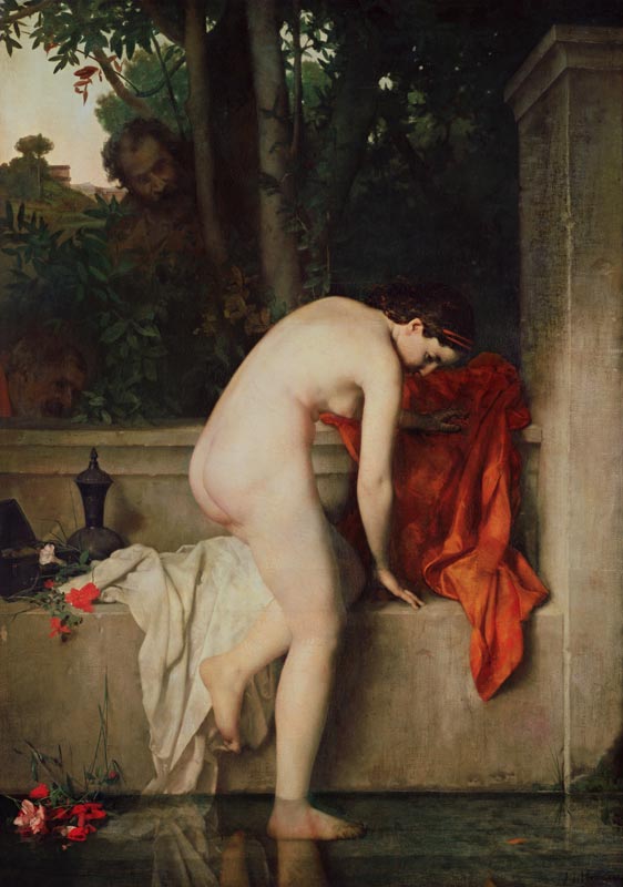 Chaste Susanna, or Susanna Bathing à Jean-Jacques Henner