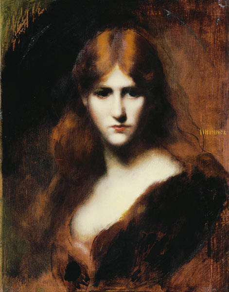 Portrait of a Woman à Jean-Jacques Henner
