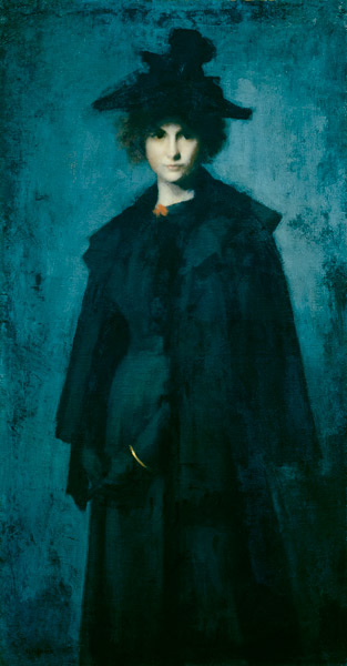 Portrait of Madame Laura Leroux à Jean-Jacques Henner
