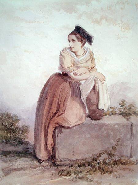 Arlesienne from the Time of Daudet and Bizet à Jean Joseph Bonaventure Laurens