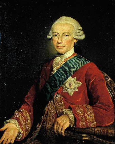 Count Claude-Louis-Robert de Saint-Germain (1707-78) à Jean Joseph Taillasson