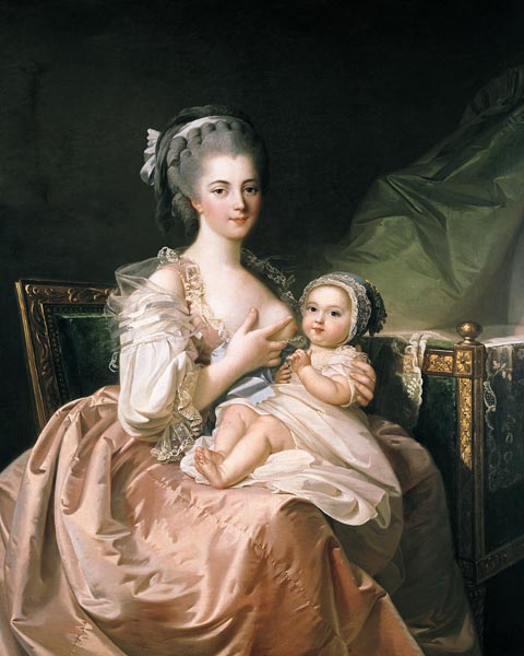 The Young Mother à Jean Laurent Mosnier
