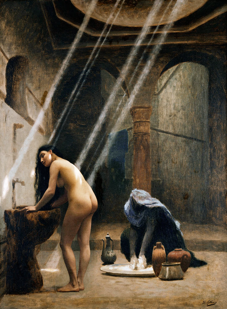 Le bain maure à Jean-Léon Gérome