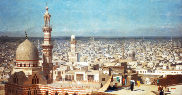 Vue sur le Caire à Jean-Léon Gérome