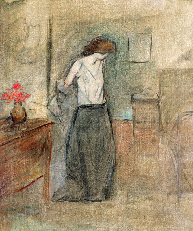 A Woman Undressing à Jean Louis Forain