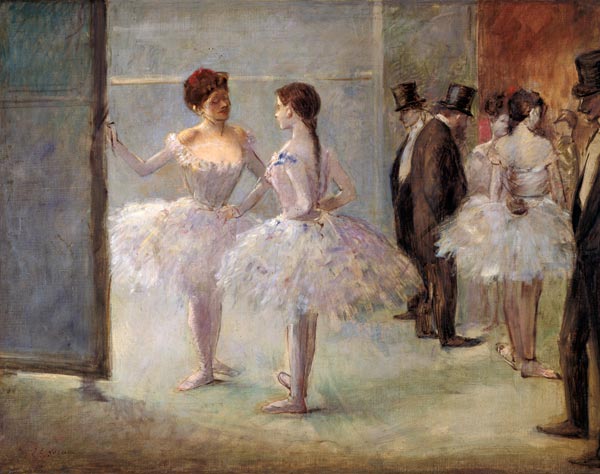 Dancers in the Wings at the Opera à Jean Louis Forain