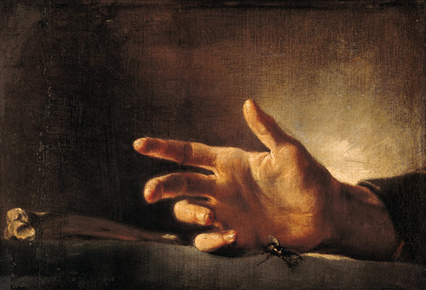 Study of a Hand à Jean Louis Théodore Géricault