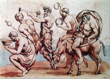 Bacchanal à Jean Louis Théodore Géricault