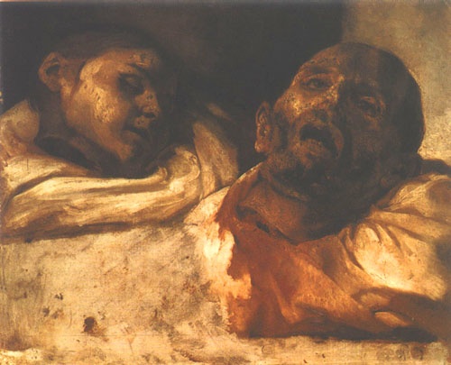 têtes d'exécutés à Jean Louis Théodore Géricault