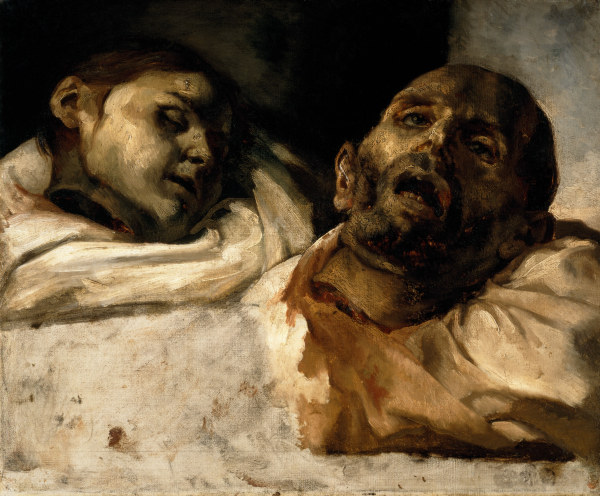 Heads of the Executed à Jean Louis Théodore Géricault